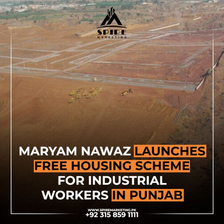 Maryam Nawaz Launches Free Housing Scheme for Industrial Workers in Punjab