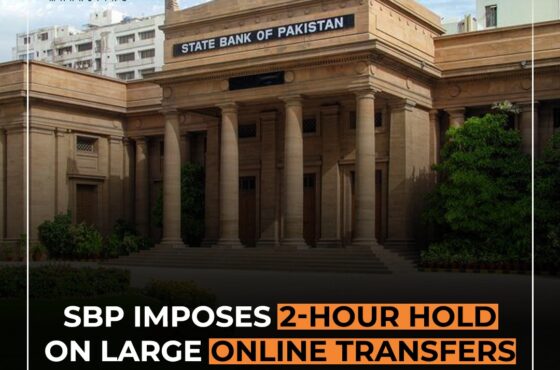 SBP Imposes 2-Hour Hold on Large Online Transfers to Curb Fraud