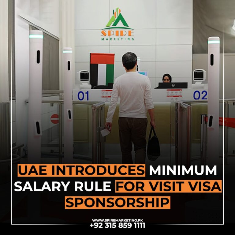 UAE Introduces Minimum Salary Rule for Visit Visa Sponsorship