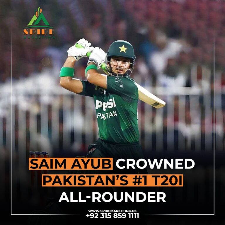 Saim Ayub Crowned Pakistan’s #1 T20I All-Rounder